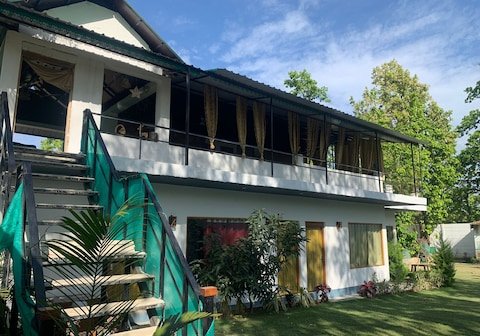 Mowgli Farm Villa pool view